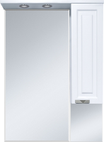 Шкаф с зеркалом для ванной Misty Терра 70 / П-Тер02070-011П - 