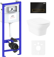 

Унитаз подвесной с инсталляцией Lavinia Boho, Relfix Bristol Rimless 75110214