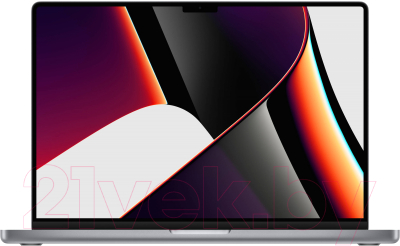 Ноутбук Apple Macbook Pro 16" M1 Pro 2021 512GB / Z14V0008D (серый космос)