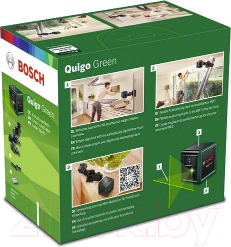 Лазерный нивелир Bosch Quigo Green