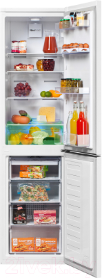 Холодильник с морозильником Beko CNMV5335E20VW