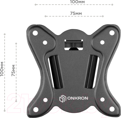 Кронштейн для телевизора Onkron R3 (черный)