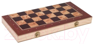 Набор настольных игр Наша игрушка Шахматы, шашки, нарды 3 в 1 / CJ835
