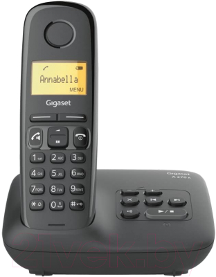 Беспроводной телефон Gigaset A270A (черный)