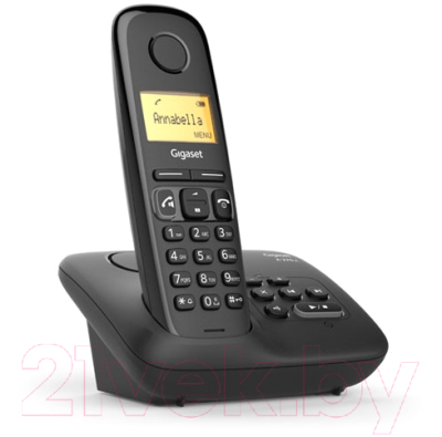 Беспроводной телефон Gigaset A270A (черный)