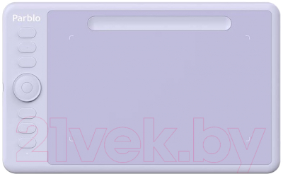 Графический планшет Parblo Intangbo M (фиолетовый)