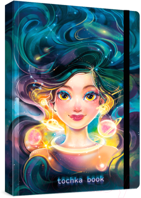 Изображение товара Записная книжка Проф-Пресс Точкабук. Medium. Девушка-земля / 4630097515604