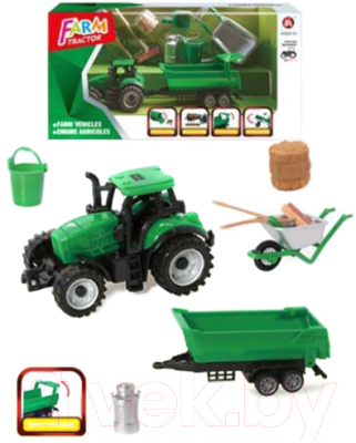 Трактор игрушечный Наша игрушка Фермер / 161-12