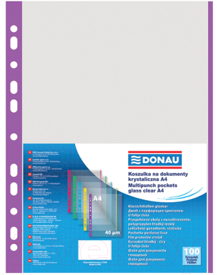 Папка для бумаг Donau 1774100PL-23 (фиолетовый)