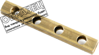 

Коллектор отопления General Fittings, 1" сквозной 1/2х1/2" 6500G9H100409A