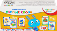 

Развивающие карточки Bright Kids, Английский Легко! Первые слова / ИН-9382