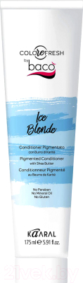 Тонирующий кондиционер для волос Kaaral Baco Colorefresh Ice Blond оттеночный (175мл)