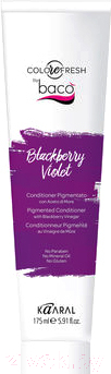 

Кондиционер для волос Kaaral, Baco Colorefresh Blackberry Violet оттеночный