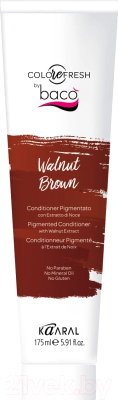 Кондиционер для волос Kaaral Baco Colorefresh Walnut Brown оттеночный (175мл)
