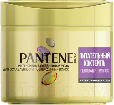 Маска для волос PANTENE Pro-V Питательный коктейль (300мл)