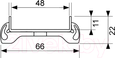 Решетка для трапа TECE Drainline plate 120 / 601270