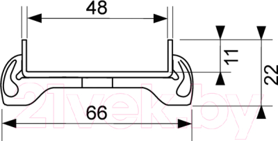 Решетка для трапа TECE Drainline plate 90 / 600970