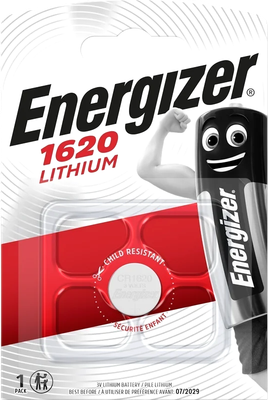 Батарейка Energizer Lithium CR1620 / E300844001 - 