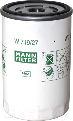 Масляный фильтр Mann-Filter W719/27