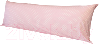 Изображение товара Подушка для сна Martoo Дакимакура 150x50 / DK-PN (розовый, горох)