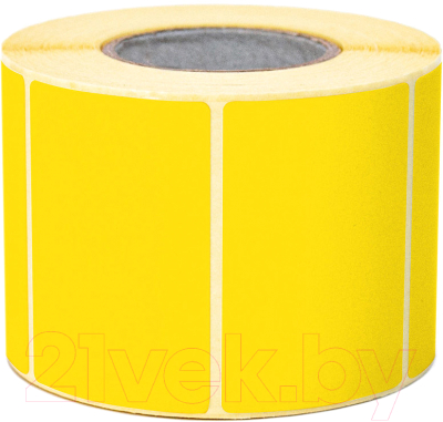 Набор этикеток FLEX-N-ROLL Термо Эко 58x40 / ENB04-58x40-C40-0550 (550шт, желтый)