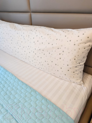 Подушка для сна Martoo Дакимакура 150x50 / DK-GRST/WT (серые звезды на белом)