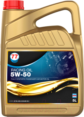 Моторное масло 77 Lubricants Racing Oil 5W50 API SN / 707753 (5л)