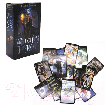 Изображение товара Гадальные карты Llewellyn Witches Tarot Set / WT3928