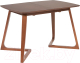 Обеденный стол Tetchair Vaku раскладной (бук/коричневый) - 