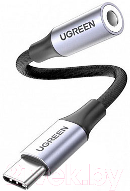 Кабель Ugreen USB-C AV161 / 80154 (0.1м, серый космос)