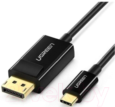 Кабель Ugreen USB Type C to DP MM139 / 50994 (1.5м, черный)