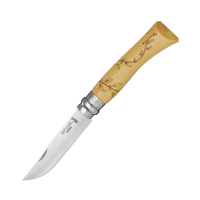 

Нож складной Opinel, №7 VRI Nature Leaves ветки с листьями / 0015519