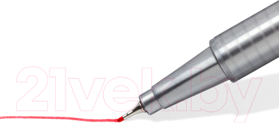 Изображение товара Ручка капиллярная Staedtler Триплюс / 334-2 (красный)