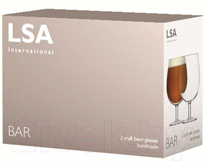 Набор бокалов LSA International Bar / G1227-23-991 (2шт)