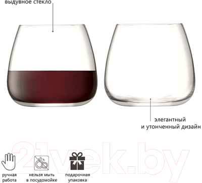 Набор стаканов LSA International Wine Culture / G1425-14-191 (2шт)