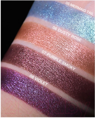 Тени для век Relouis Pro Eyeshadow Sparkle тон 08 Violet