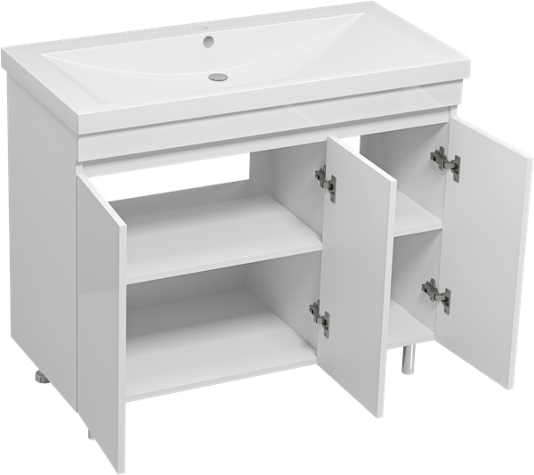 Купить Тумба под умывальник Misty Енисей 100 / Э-Ени01100-0112Я в Слуцке