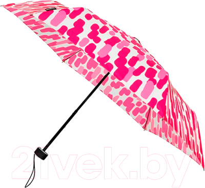 Зонт складной Impliva LGF-215-C (розовый/разноцветный)