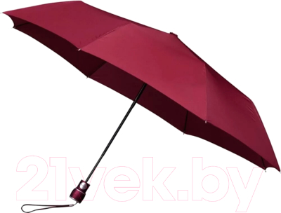 Зонт складной Impliva LGF-360-8070 (бордовый)
