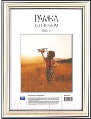 Изображение товара Рамка OfficeSpace №2 / 267550 (серебристый)