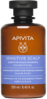 Шампунь для волос Apivita Для чувствительной кожи головы Sensitive Scalp Shampoo (250мл) - 
