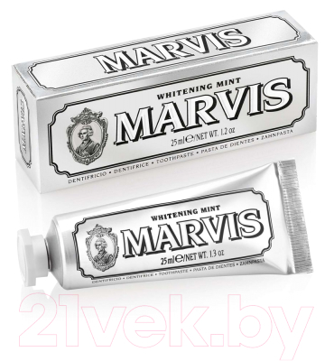 Зубная паста Marvis Белоснежная мята (25мл)