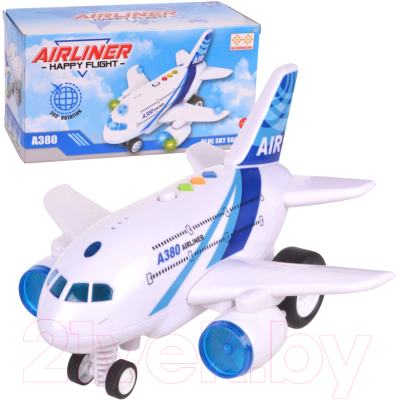 Самолет игрушечный Huada А380 / 2003699-89-506A