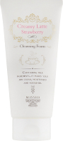 Пенка для умывания Missha Creamy Latte Strawberry Cleansing Foam (172мл) - 
