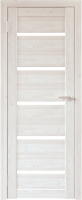 Дверь межкомнатная Юни Бона 01М 60x200 (лиственица сибиу/стекло белое) - 
