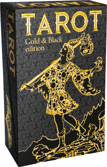 Гадальные карты Lo Scarabeo Tarot Black and Gold Edition / SP10-BLACK