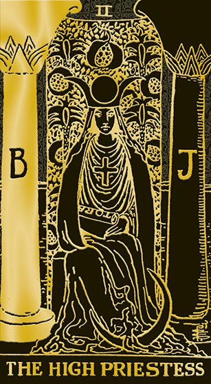 Гадальные карты Lo Scarabeo Tarot Black and Gold Edition / SP10-BLACK