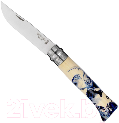 Нож складной Opinel №8 VRI 125 ANS Limited Edition / 0019081 (8.5см, нержавеющая сталь/рог)