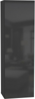Шкаф навесной НК Мебель Point тип-20 / 71774435 (черный/черный глянец) - 