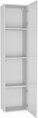 Шкаф навесной НК Мебель Point тип-40 / 71774449 (белый/белый глянец)